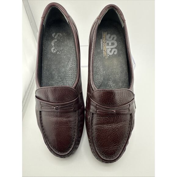 SAS Easier Tripad Comfort, Antique‎ Wine, Slip On Loafers, Woman's 8.5 EUC - Picture 7 of 9